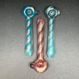 Raymond Bray Glass Full Dichro Frit Pipe