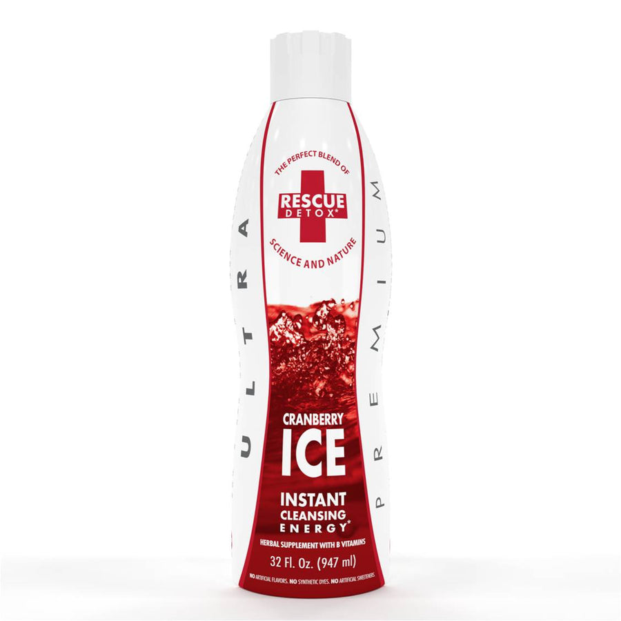 Rescue Detox Ice Cranberry 32 oz