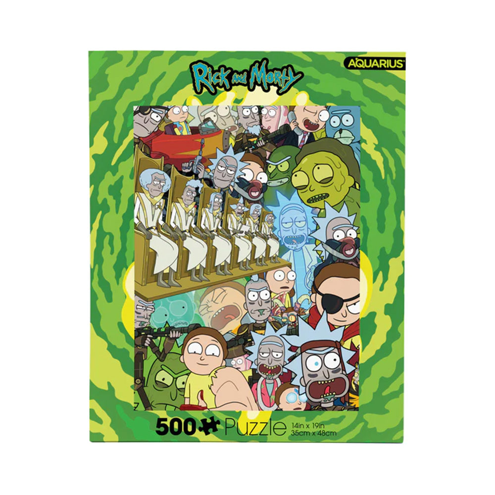 Rick and Morty Jigsaw Puzzle - 500 Piece