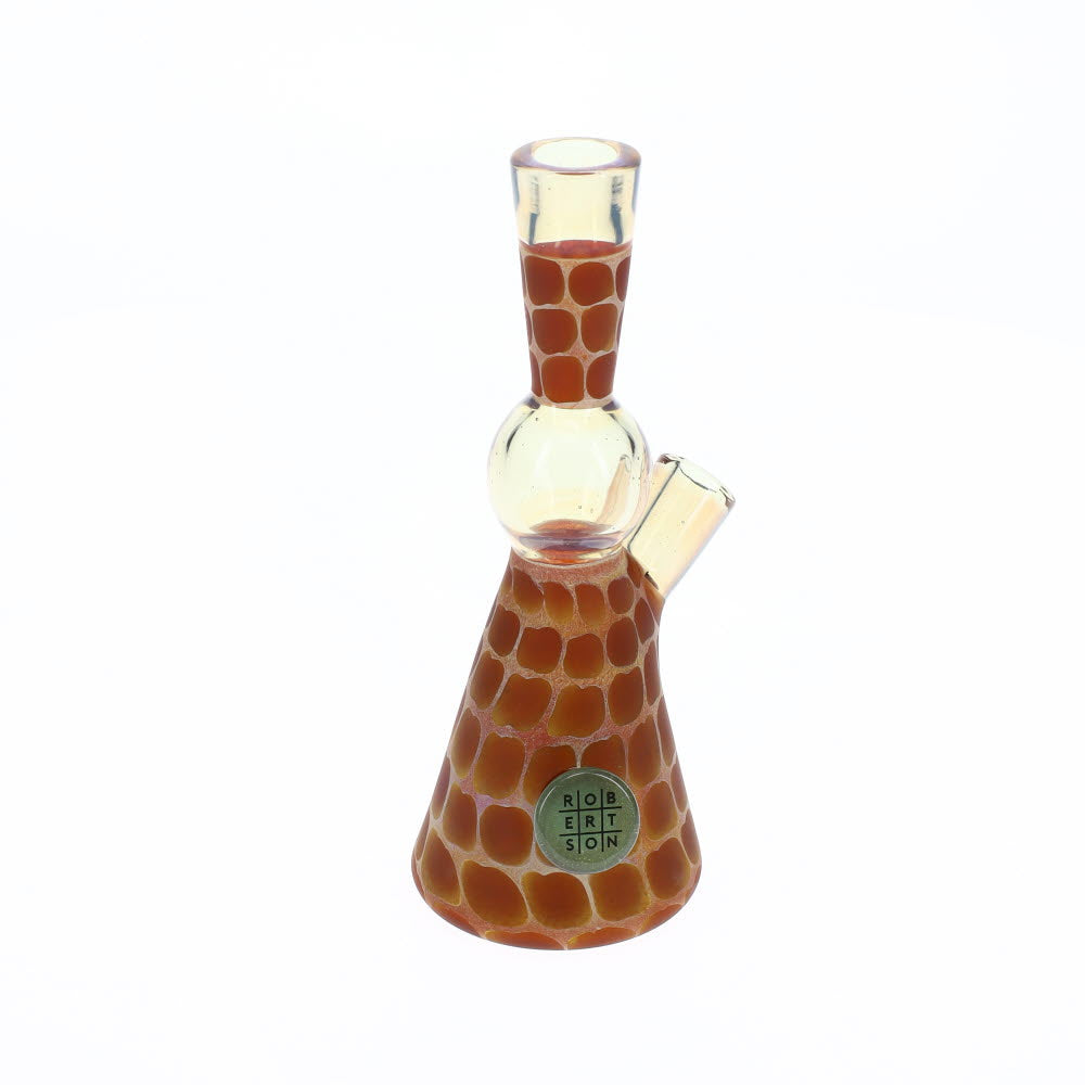 Robertson Glass CFL Purple Giraffe Mini Tube