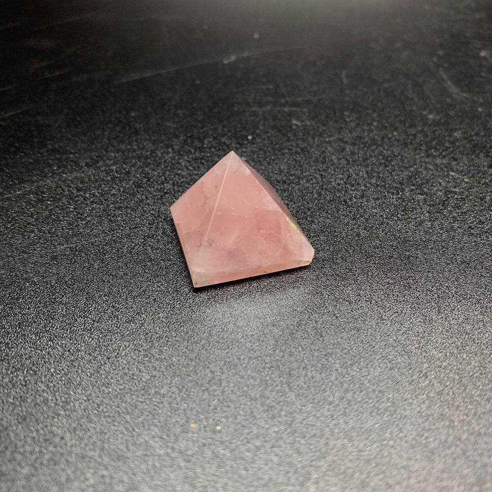 Rose Quartz Pyramid - Mini