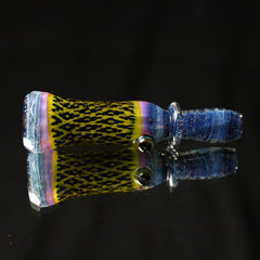 Rotational Science Glass Faceted Peyote Stich Chillum #16