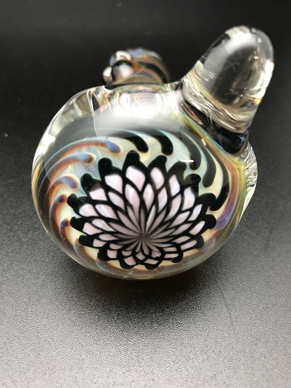 Rotational Science Glass Twist Fillacello Mixed Color Spoon - Large