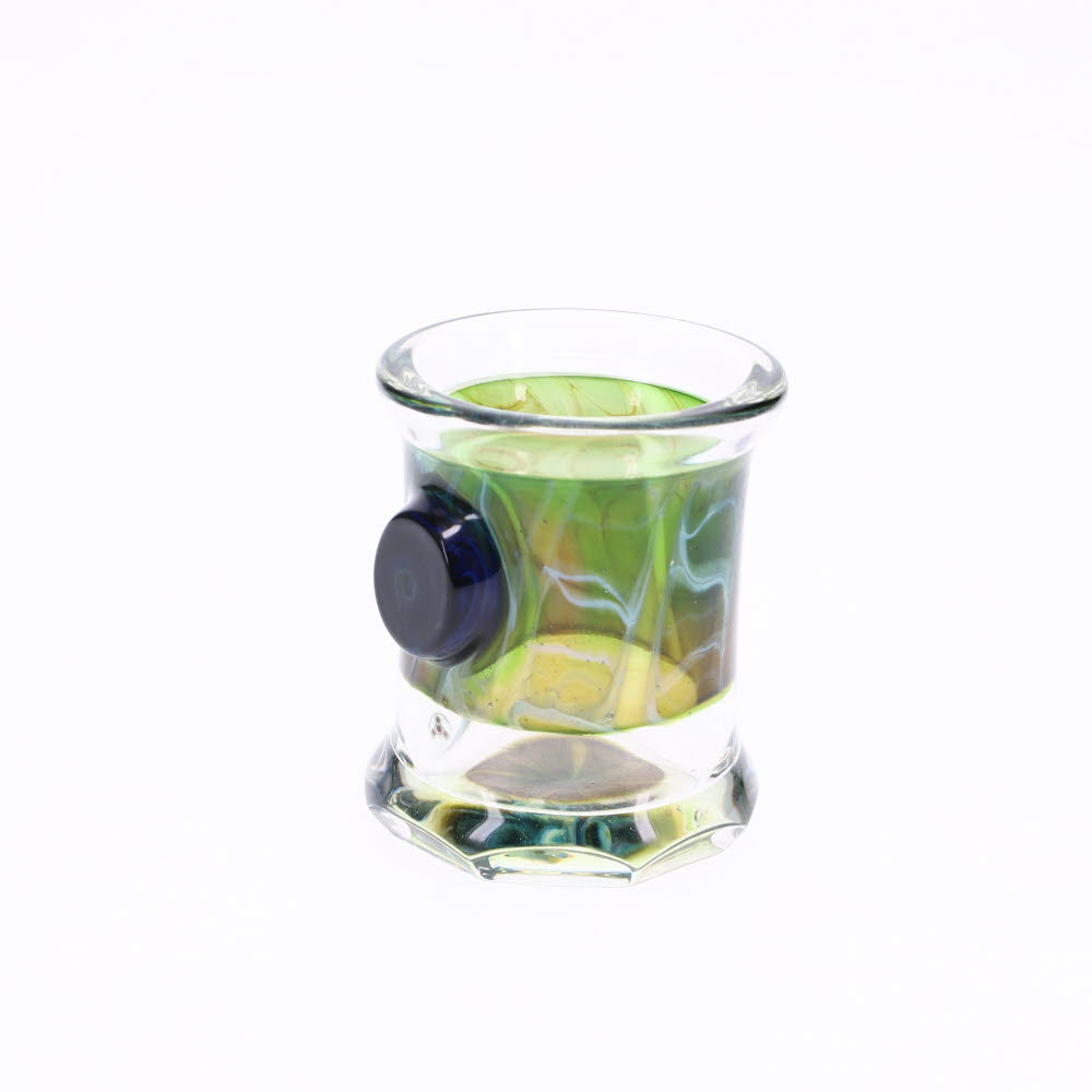 Rotational Science Glass Worked Cut Shot Glass