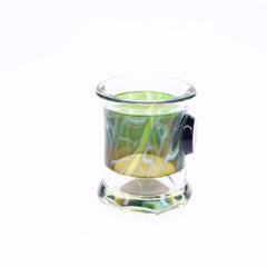 Rotational Science Glass Worked Cut Shot Glass
