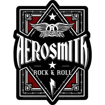 Aerosmith Rock & Roll Sticker