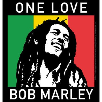 Bob Marley One Love Square Sticker