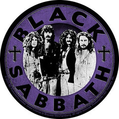 Black Sabbath Circle Sticker