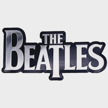 The Beatles Logo Metal Sticker
