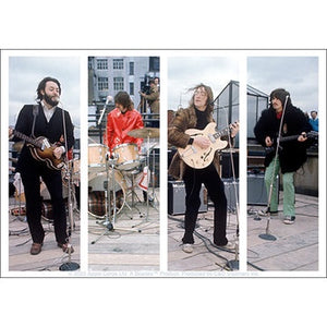 The Beatles Rooftop Performance Sticker