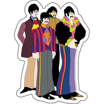 The Beatles Yellow Submarine Band Sticker