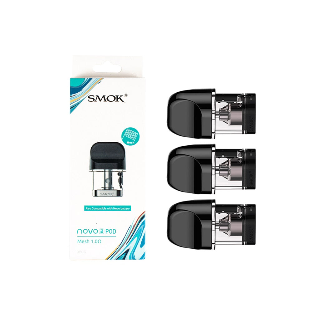 SMOK Novo 2 Replacement Pod - 3 Pack 1.0 ohm / 1.0OHM