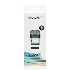 SMOK Novo 4 Replacement Pods No Coil - 3 Pack