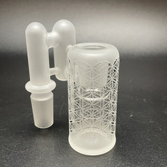 Seed of Life Glass Frosted Sacred G SoL Dry Catch