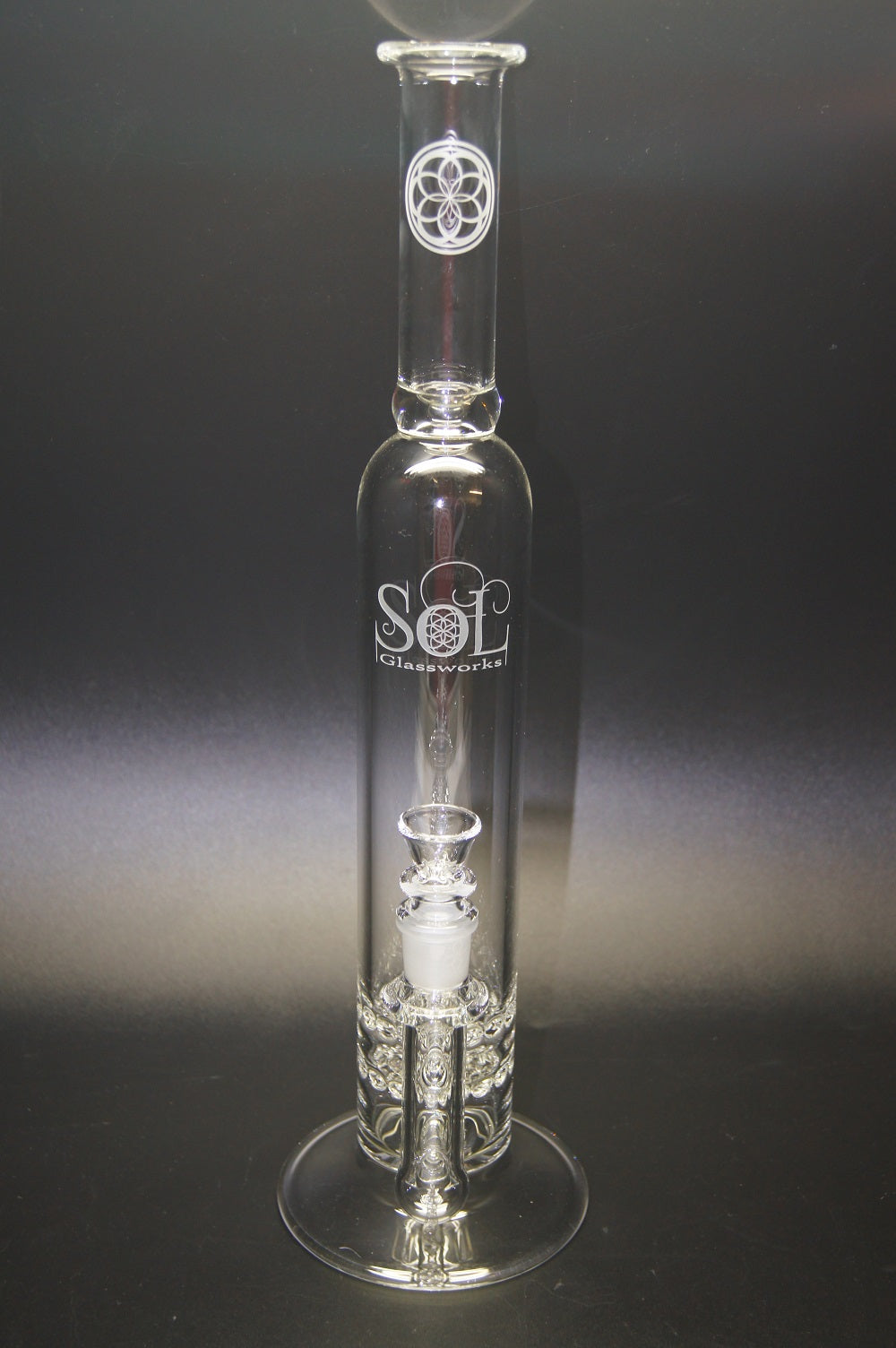 Seed of Life Glass SoL60 Lace Disc Tube