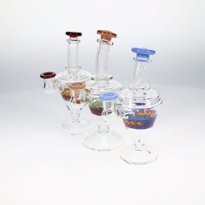 Selfridge Glass Venetian Vase Bubbler - Assorted SALE