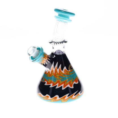 Selfridge Glass Wig Wag Worked Mini Beaker SALE