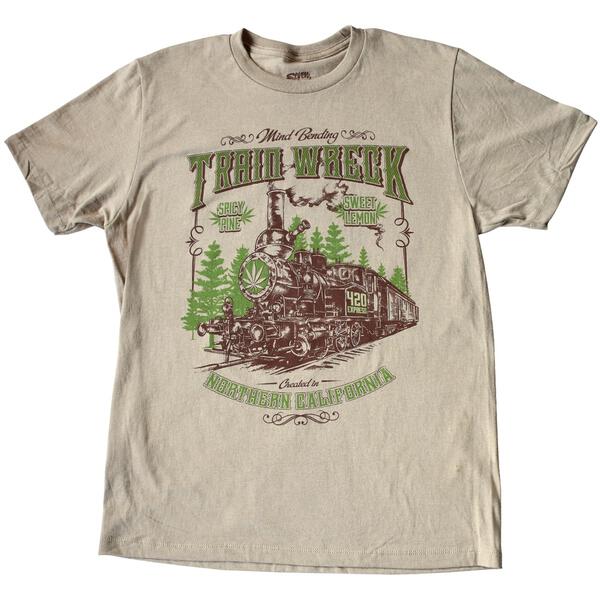 Seven Leaf Train Wreck Strain T-Shirt