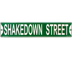 Shakedown Street Sign