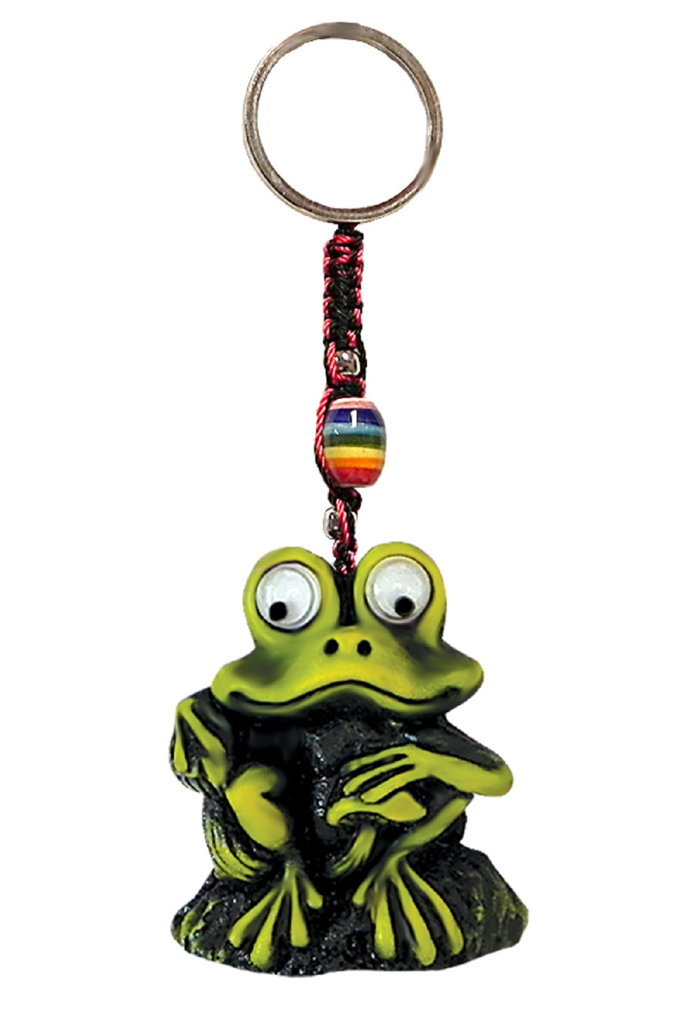 Sitting Frog Keychain