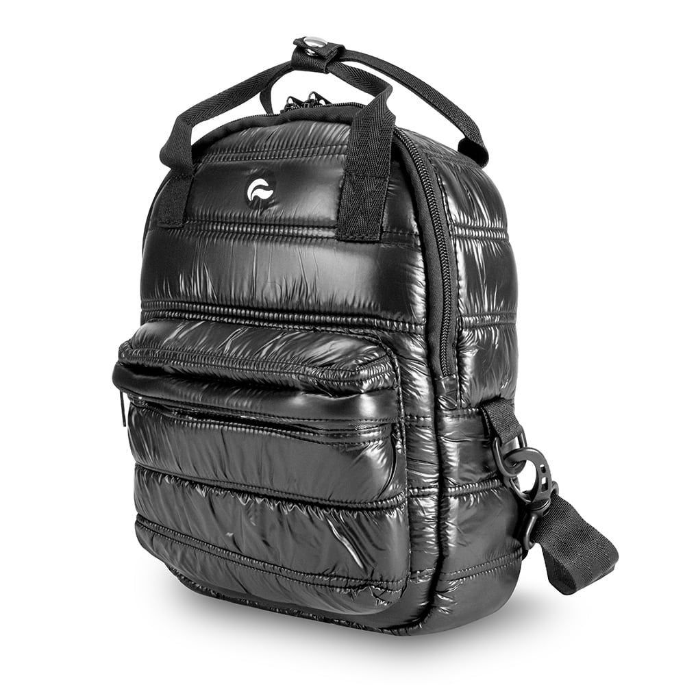 Skunk Bags Raven Backpack - Black Puff