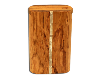 Slide Top Pearl Inlay Honduras Dugout - Small