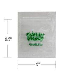 Smelly Proof Extra Extra Small Storage Bags (2.5"x3")