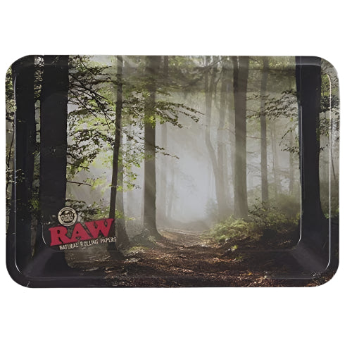 RAW Smokey Forest Rolling Tray - Mini