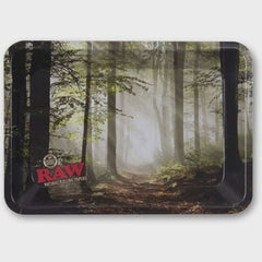 RAW Smokey Forest Rolling Tray - Small