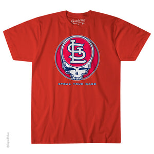 NEW Grateful Dead Tribute St. Louis Cardinal XL T-Shirt
