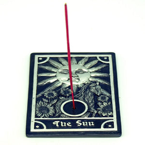 Sun Tarot Card Incense Burner