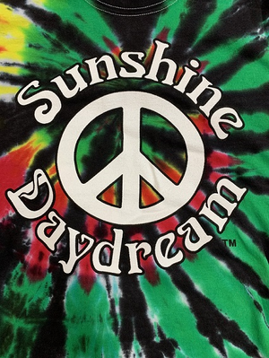 Sunshine Daydream Rasta Burst Tie Dye T-Shirt