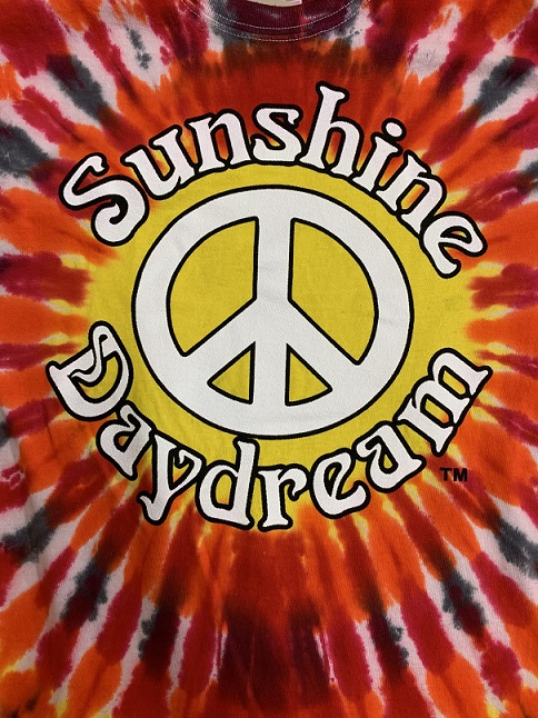 Sunshine Daydream Solar Bullet Burst Tie Dye T-Shirt