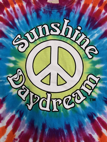 Sunshine Daydream Sunrise Bullet Tie Dye T-Shirt