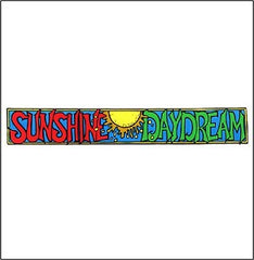 Sunshine Daydream Window Sticker