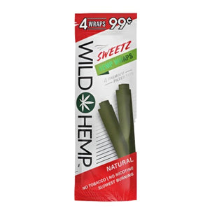 Wild Hemp Wraps 4 pack - Sweetz