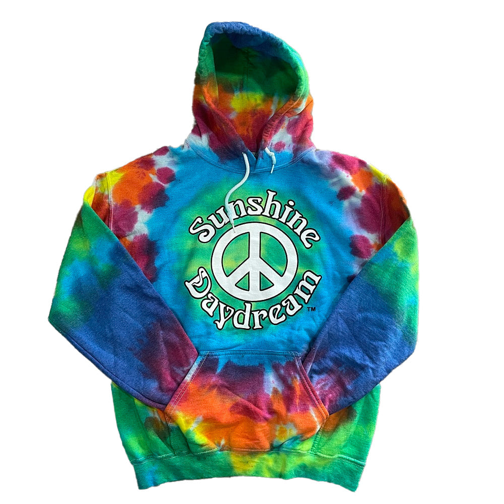 Sunshine Daydream Sunrise Bullet Tie Dye Hoodie