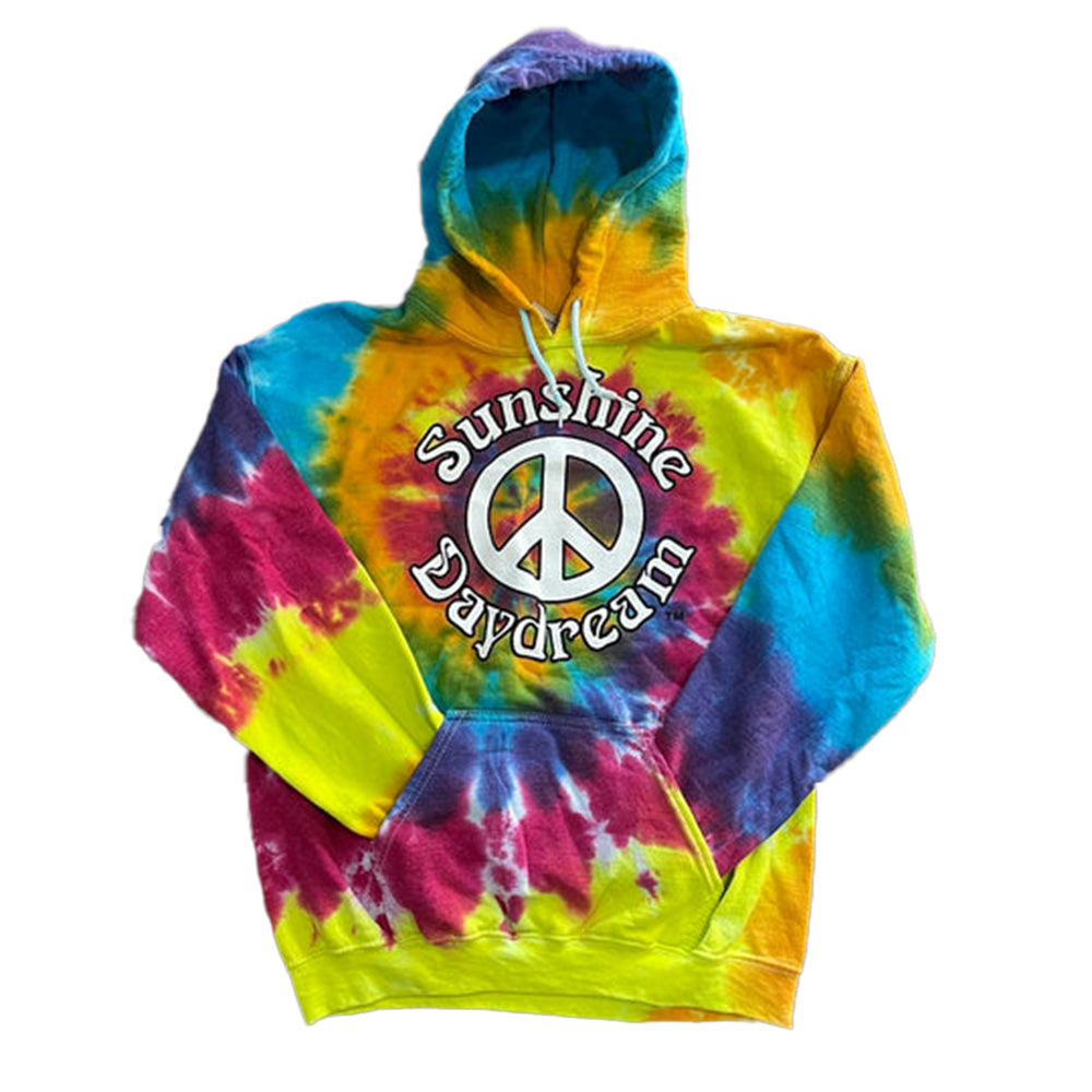 Sunshine Daydream Xtreme Spiral Tie Dye Hoodie