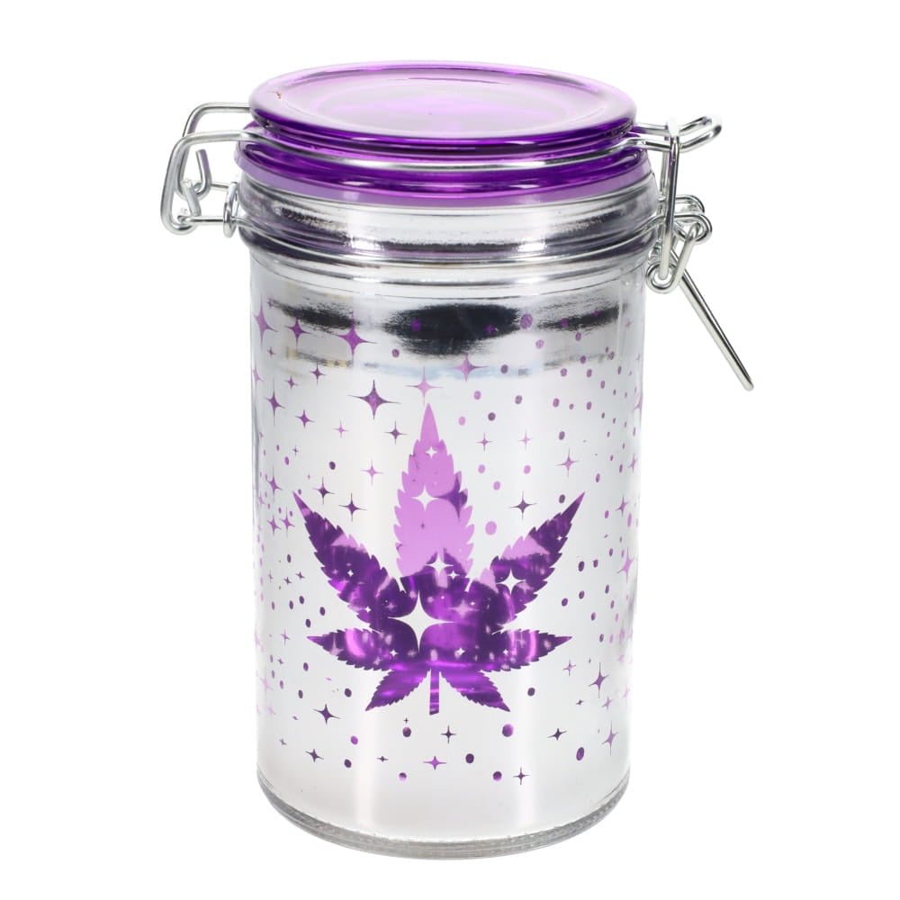 Purple Leaf Galaxy Jar - 16oz
