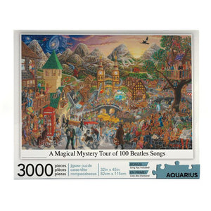The Beatles Magical Mystery Tour 100 Songs Jigsaw Puzzle -  3000 Piece Puzzle