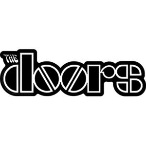 The Doors Logo Sticker
