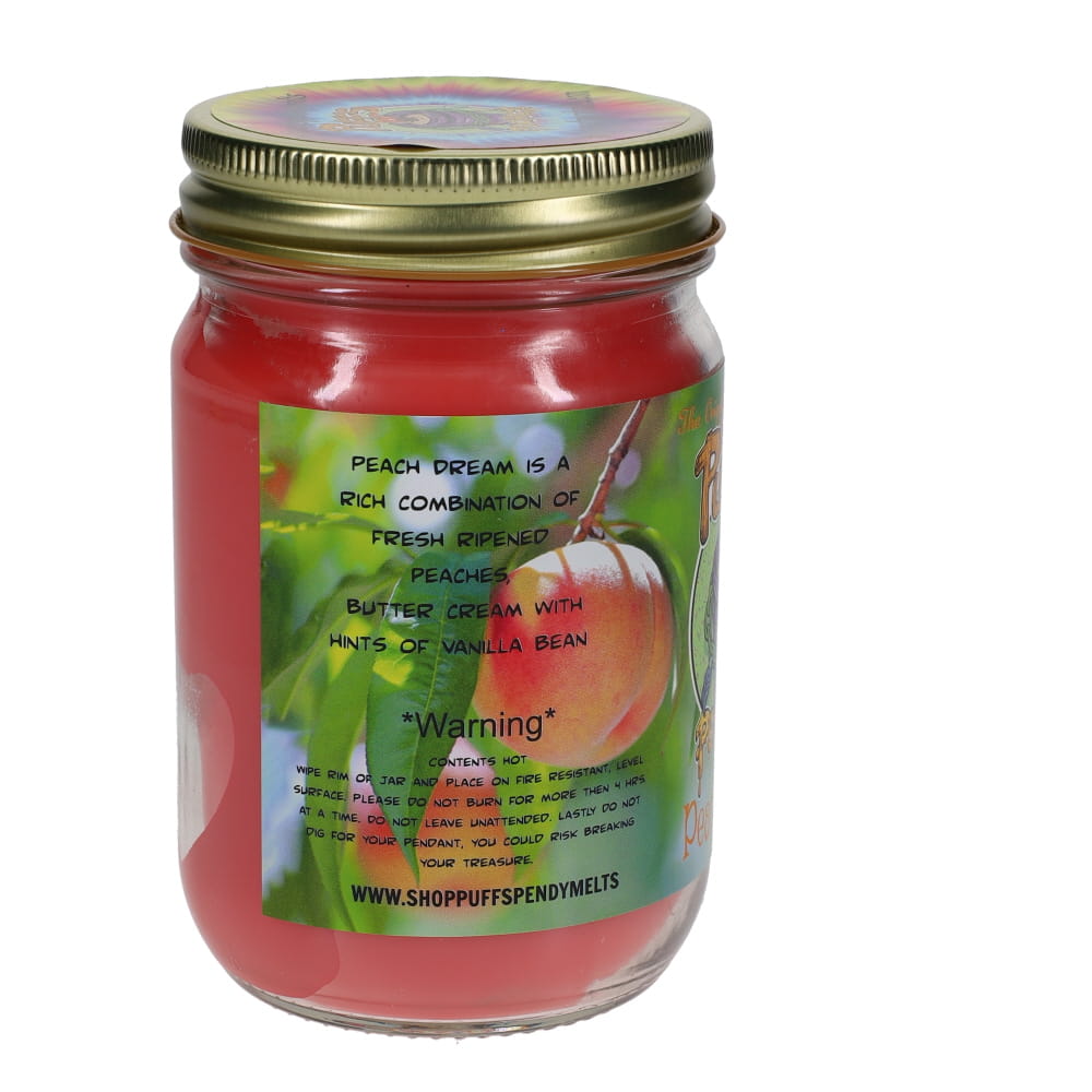 The ORIGINAL Puffs Pendy Melts Candle  - Peach Dream