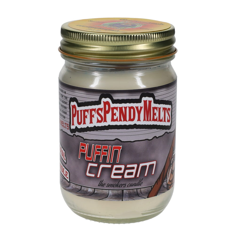 The ORIGINAL Puffs Pendy Melts Candle - Smokers Edition Puffin Cream SALE