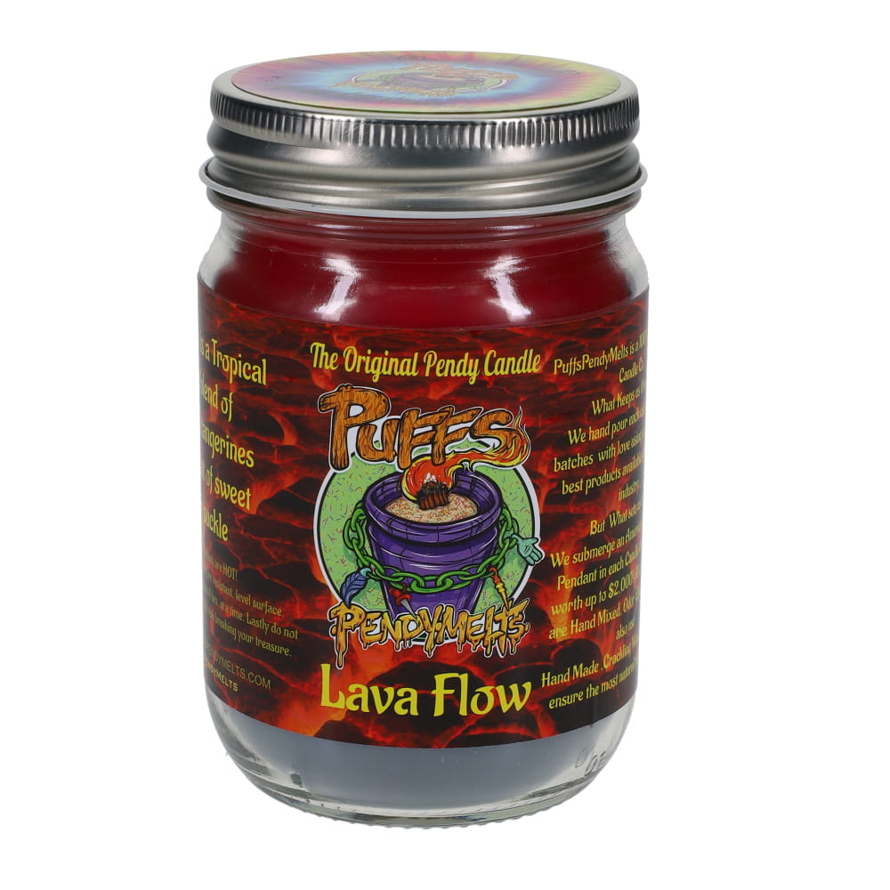 The ORIGINAL Puffs Pendy Melts Candle - Lava Flow