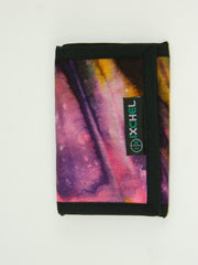 Three Fold Tie Dye Denim Wallet