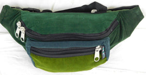 Ixchel Three Pocket Fanny Pack in Corduroy - Extra Large