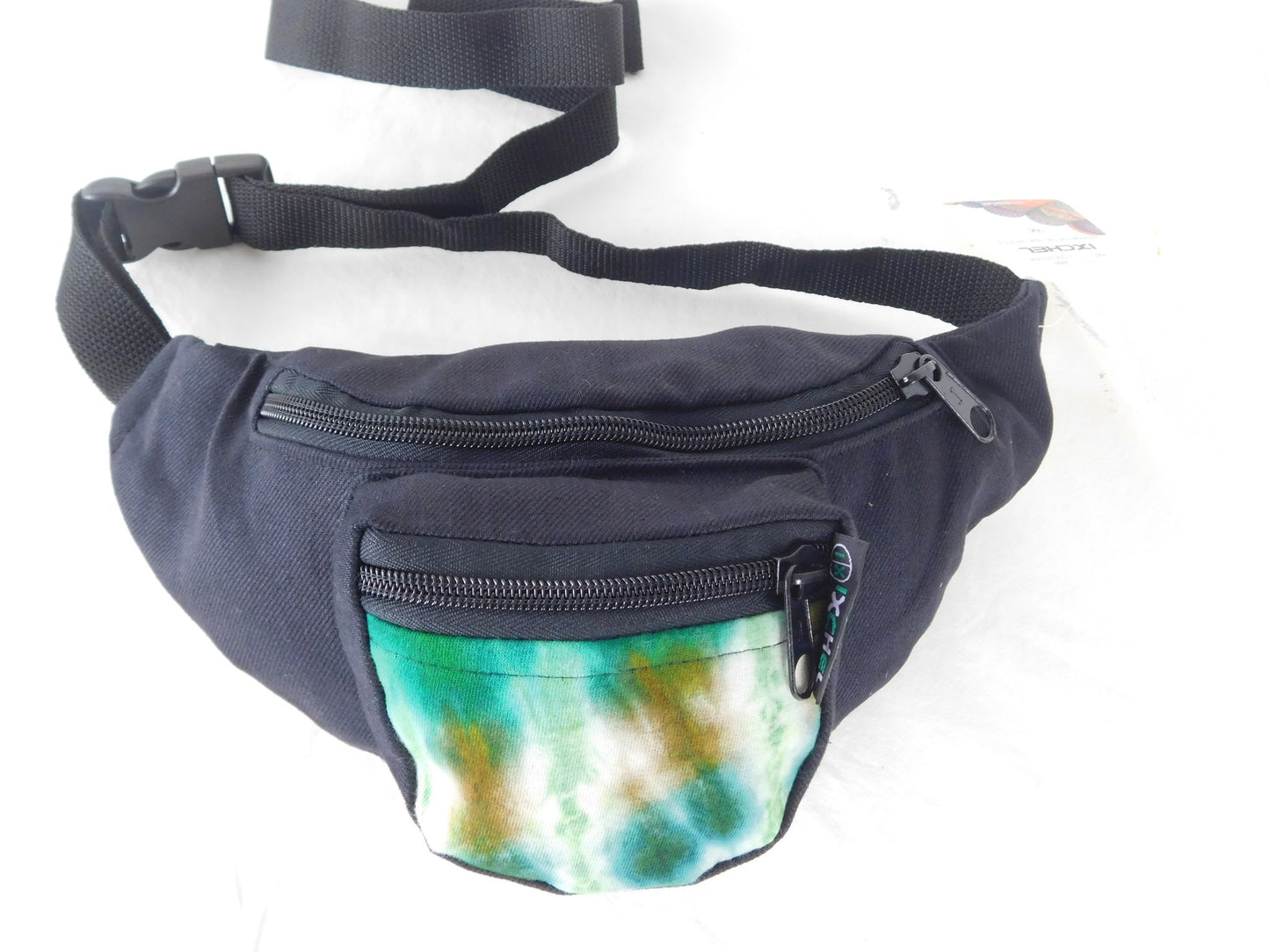 Three Pocket Fanny Pack with Tie Dye Trim SALE