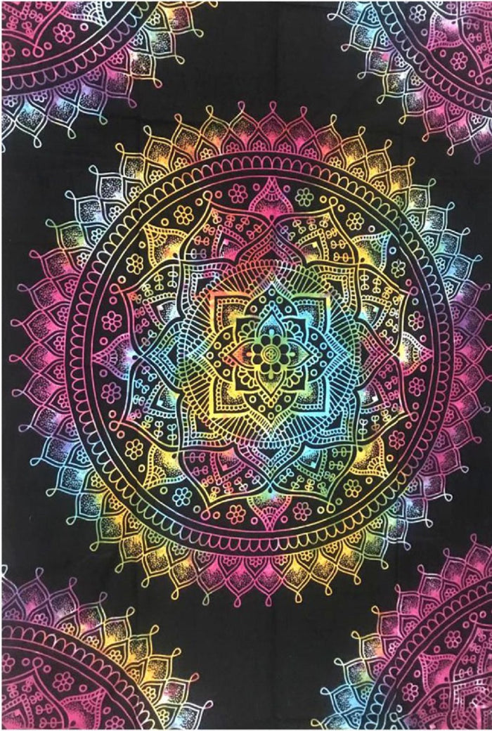 Tribal Mandala Tapestry