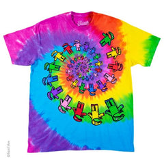 Twiddle Spiral Tie-Dye T-Shirt