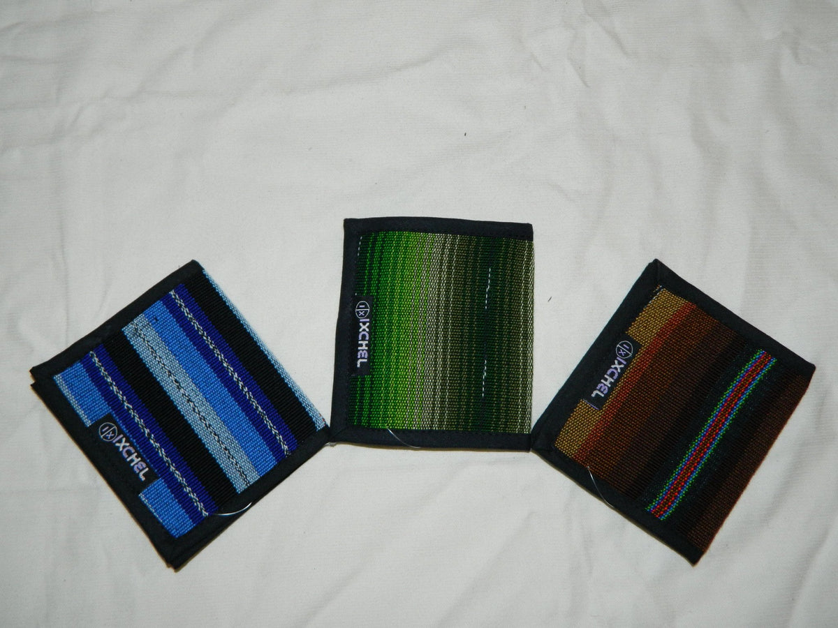 Two Fold Ikat Wallet